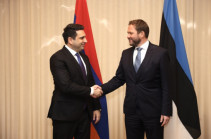 Ալեն Սիմոնյանն ու Էստոնիայի արտգործնախարարը քննարկել են Արևելյան Եվրոպայում տիրող իրավիճակը