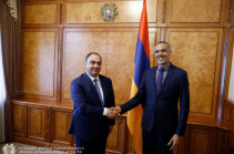 Վահե Ղազարյանն ընդունել է ԵԽ Երևանյան գրասենյակի ղեկավարին