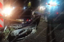 Երևանում «Mercedes»-ի 31-ամյա ոչ սթափ վարորդը բախվել է քաղաքապետարանի տրակտորին. կա վիրավոր