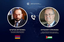 «Հայաստանի կողմից Պաղեստինի ճանաչման որոշումը պայմանավորված է «երկու պետություն» սկզբունքով կարգավորմանն աջակցելու  հետևողական դիրքորոշմամբ»․ Միրզոյանը՝ Պաղեստինի վարչապետին