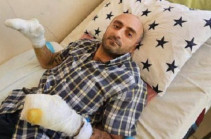 Есаи Карамян, которому в результате применения светозвуковой гранаты ампутировали запястье, будет прооперирован во второй раз: Его наконец признали потерпевшим