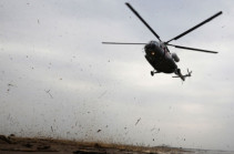 В Грузии разбился военный вертолет