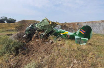 В Котайкской области разбился самолет, есть двое погибших