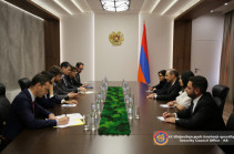 Армен Григорян подчеркнул заинтересованность французской стороны в развитии атомной энергетики в Армении