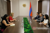 Արմեն Գրիգորյանն ընդունել է Նիդերլանդների Թագավորության նորանշանակ դեսպան Մարիկե Մոնրոյ-Վինթերին