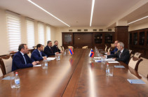 Պապիկյանը Սլովակիայի դեսպանի  և պաշտպանության հարցերով նորանշանակ կցորդի հետ է հանդիպել