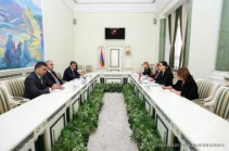 Աննա Վարդապետյանն ընդունել է Տաջիկստանի գլխավոր դատախազ Ռահմոն Յուսուֆ Ահմադզոդին