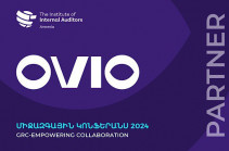 OVIO-ն՝ «Ներքին Աուդիտորների Ինստիտուտ-Հայաստան»-ի գործընկեր «Կառավարում, Ռիսկեր, Վերահսկողություն․ Խթանելով համագործակցությունը» խորագրով 2024 միջազգային կոնֆերանսի շրջանակում