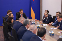 Դավիթ Խուդաթյանը ՏԿԵՆ համակարգման ներքո գործող ՓԲԸ ղեկավարների մասնակցությամբ աշխատանքային քննարկում է անցկացրել