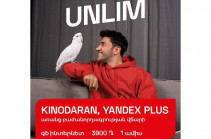 Kinodaran, Yandex Plus և ИВИ. «UNLIM» 3900 դրամ/ամիս հետվճարային և 4500/30 օր կանխավճարային պլան