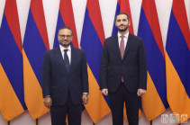 Ռուբեն Ռուբինյանն ԱՄԷ նախագահի դիվանագիտական հարցերով խորհրդականին ներկայացրել է «Խաղաղության խաչմերուկ» նախագիծը