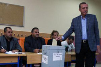 Erdogan’s ruling party got 50% of votes 