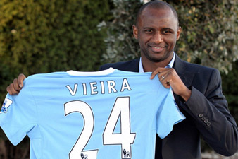 Manchester City releases Patrick Vieira