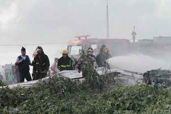 Sixteen people were killed in a plane crash in Brazil