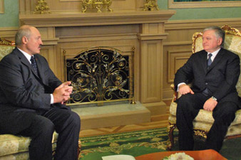 Edward Nalbandian meets with Belarusian President