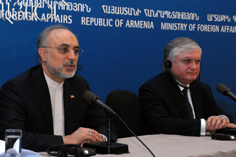 Nalbandian, Salehi: no problems between two countries