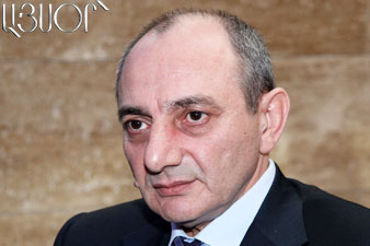 B. Sahakyan met with philanthropists