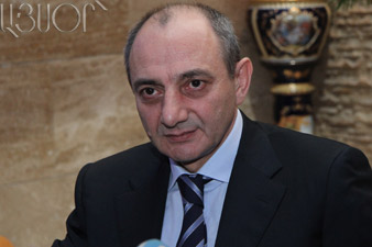 B. Sahakyan at Armenian mission in New York