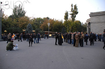 В Ереване начался очередной митинг оппозиции