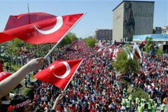 Journalists protest in Istanbul