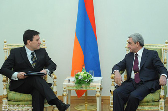 Serzh Sargsyan received newly appointed head of EU mission