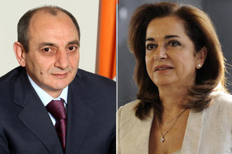 Բակո Սահակյանը  հանդիպեց Դորա Բակոյանիսին