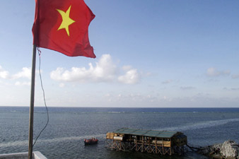 Vietnam launches its first warship