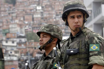 Brazilian Army enter Salvador