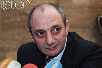 Consultation at Bako Sahakyan’s office