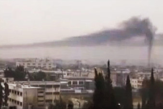 Homs is bombed by Syrian army 