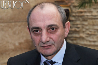 Bako Sahakyan condemns terrorist act against Alexandr Ankvab