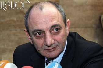 B. Sahakyan congratulated NKR second President Arkady Ghoukasyan