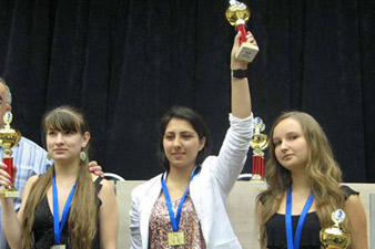 Maria Gevorgyan took the title of European Girl's Champion