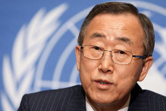 Ban Ki-moon concerned about using chemical weapons