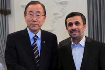 Ban Ki-moon called on Iran to prove nuclear programme peaceful 