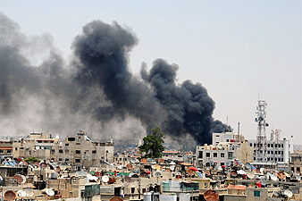 Explosion outside a mosque in Damascus