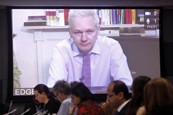 Assange appeals to U.S. to end his persecution 