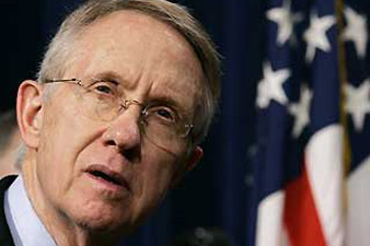 Senate Majority Leader Harry Reid was crashed by car