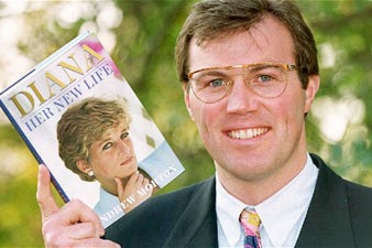 Princess Diana's biographer Andrew Morton hurt in a car crash