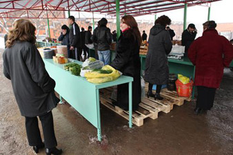 New Year fair of agricultural food opens in Kanaker-Zeytun 