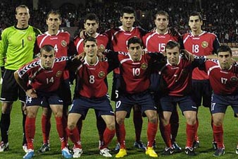 Armenia’s football team travels to Denmark 