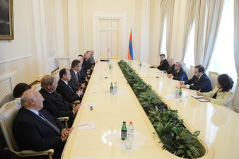 Armenian president receives prosecutors general from CIS and Europe 