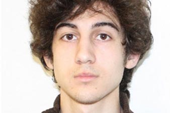 Boston bomb suspect pleads not guilty