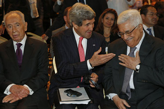 Kerry to discuss Israeli-Palestinian peace with Arabs