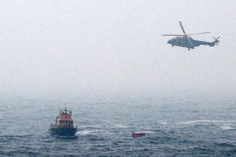 Three missing after helicopter crashes off Shetland