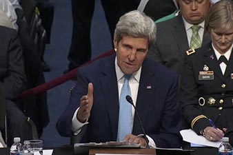 Syria crisis: US senators' draft backs limited action