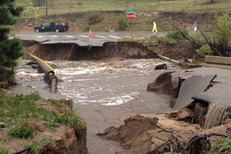 Evacuations ordered after flash floods spread across Colorado