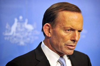 Tony Abbott sworn in as Australia prime minister