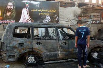 Dual blasts in Baghdad leave 18 dead, 50 wounded