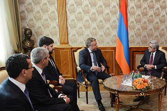 Armenian president: Government will assist Rostelecom’s programs 